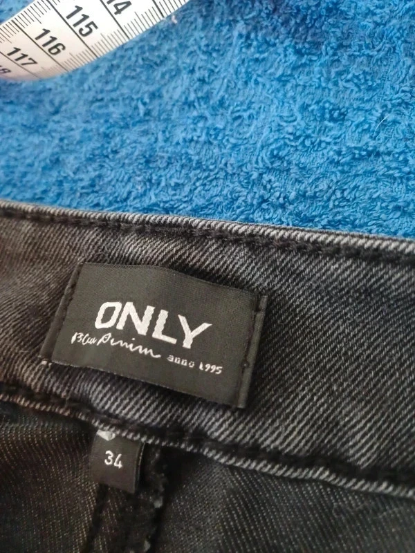 Black denim skirt by ONLY size 38 – photo 7